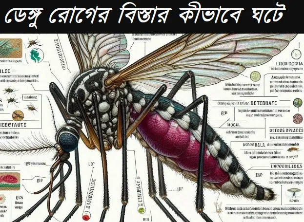 ডেঙ্গু রোগের বিস্তার কীভাবে ঘটে সম্পূর্ণ তথ্য জানুন